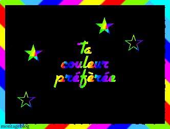 quelle est ta couleur preferée ?